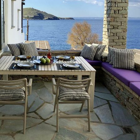 Aqua Blue, Only 100 Meters From The Beach Of Gialiskari Ioulis المظهر الخارجي الصورة