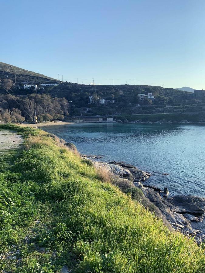 Aqua Blue, Only 100 Meters From The Beach Of Gialiskari Ioulis المظهر الخارجي الصورة