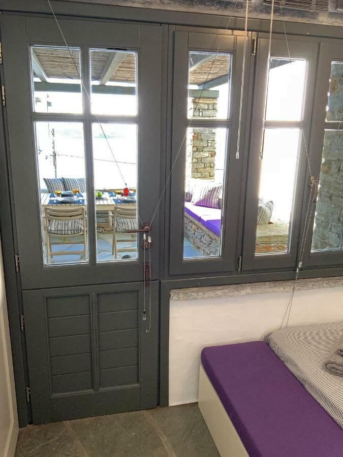 Aqua Blue, Only 100 Meters From The Beach Of Gialiskari Ioulis المظهر الخارجي الصورة