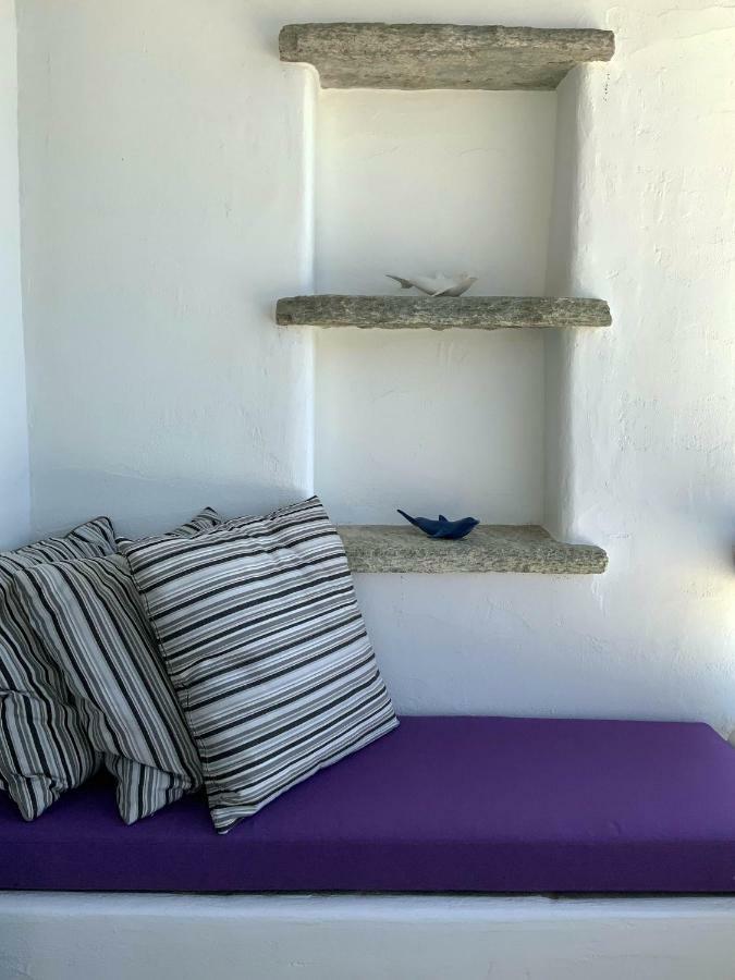 Aqua Blue, Only 100 Meters From The Beach Of Gialiskari Ioulis المظهر الخارجي الصورة