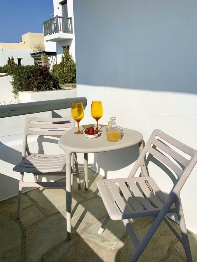 Aqua Blue, Only 100 Meters From The Beach Of Gialiskari Ioulis المظهر الخارجي الصورة