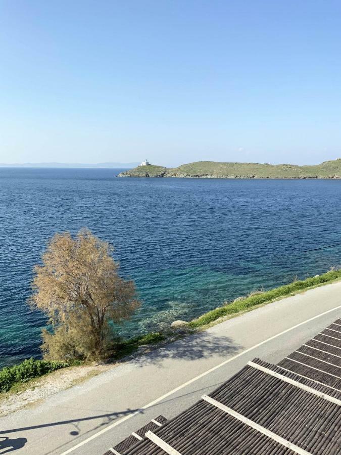 Aqua Blue, Only 100 Meters From The Beach Of Gialiskari Ioulis المظهر الخارجي الصورة