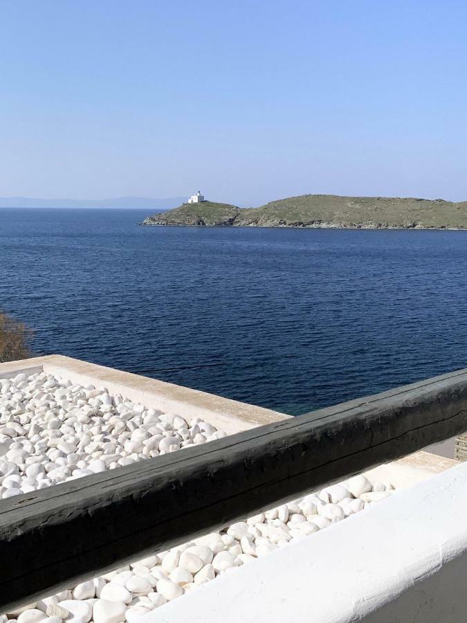 Aqua Blue, Only 100 Meters From The Beach Of Gialiskari Ioulis المظهر الخارجي الصورة